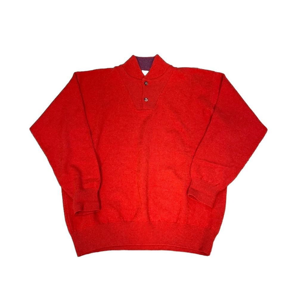 Cavi By Nico Men's  XL Sweater Made In‎ Italy 100% Extra Fine Merino Wool